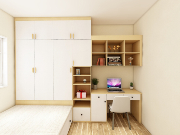 【小二家居2522 全屋定制】红熙台*现代简约-橱柜衣柜定制家具 生产流程跟进