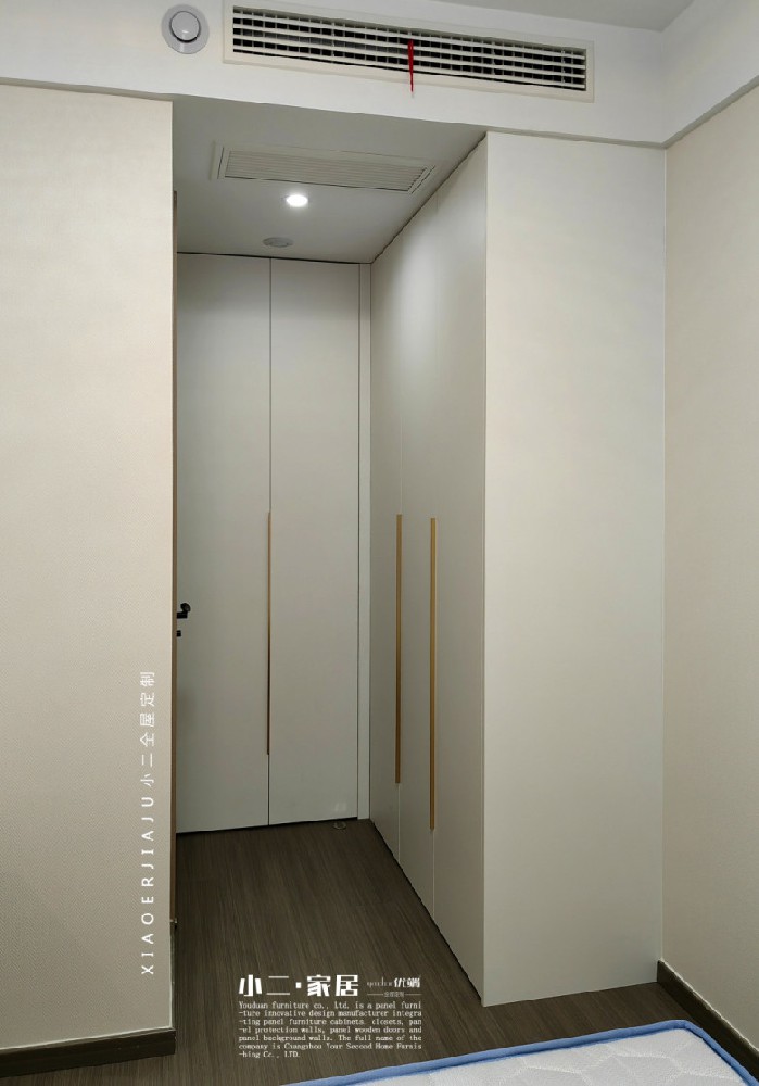 【小二家居3863 全屋定制】太湖明珠苑*现代简约-橱柜衣柜定制家具 生产流程跟进