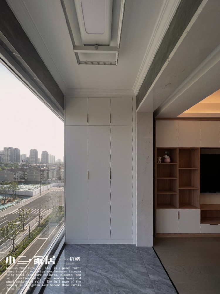【小二家居2209 全屋定制】江阴天奕云著 现代简约-橱柜衣柜定制家具 生产流程跟进