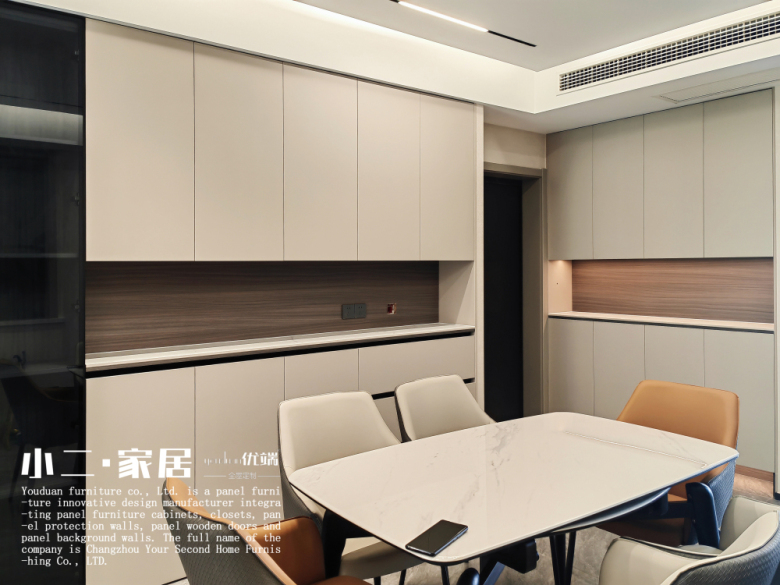 【小二家居2235 全屋定制】悦隽公馆 现代简约-橱柜衣柜定制家具 生产流程跟进
